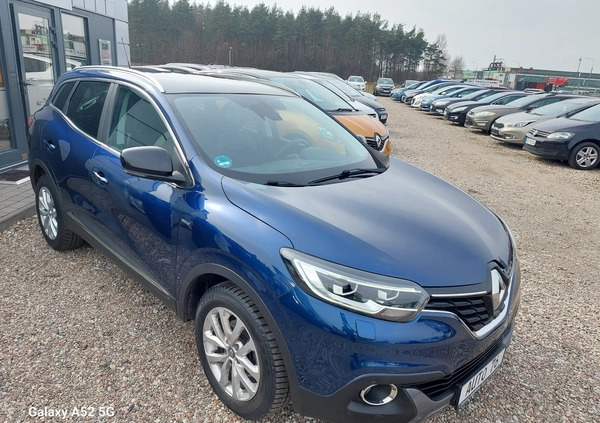 Renault Kadjar cena 58900 przebieg: 109000, rok produkcji 2017 z Lębork małe 781